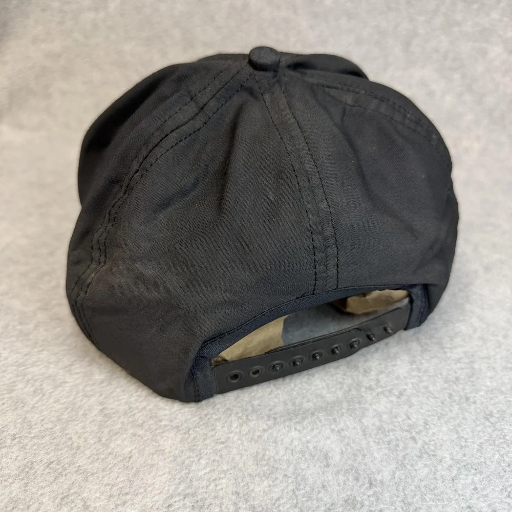 Vintage Goodwrench 200 Rockingham Hat Cap Snap Back One Size Black NASCAR Racing